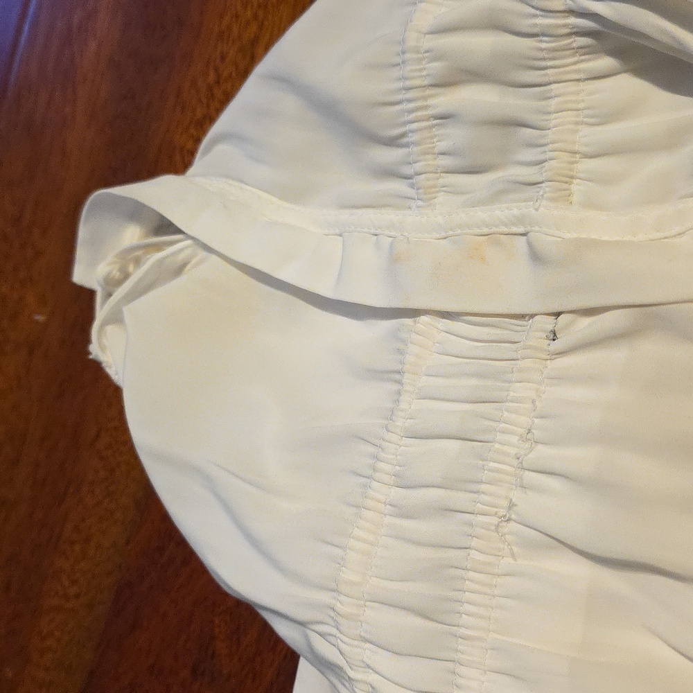 Calvin Rucker White blouse Xs - Picture 4 of 4
